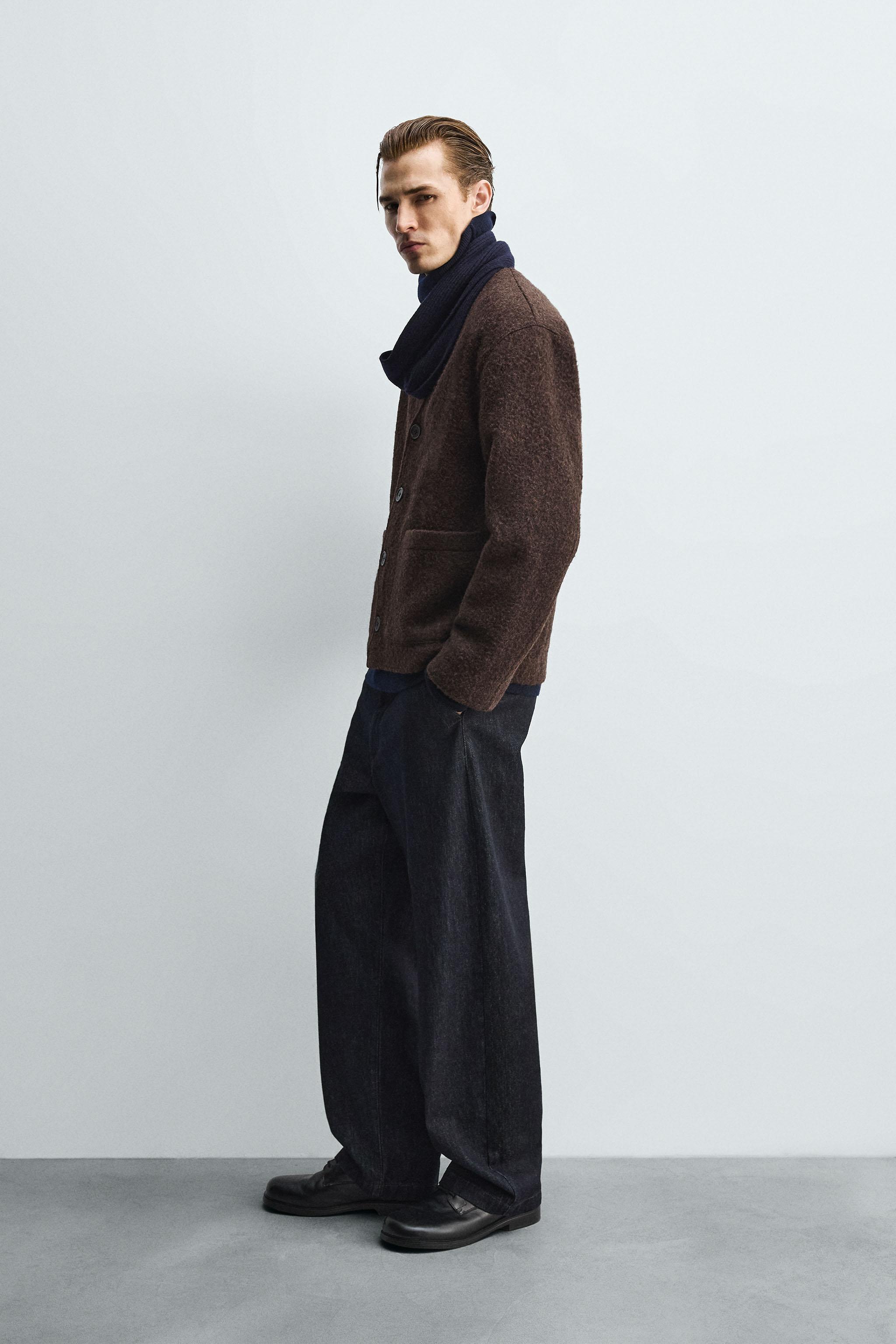 CARDIGAN RELAXED FIT TEXTURÉ